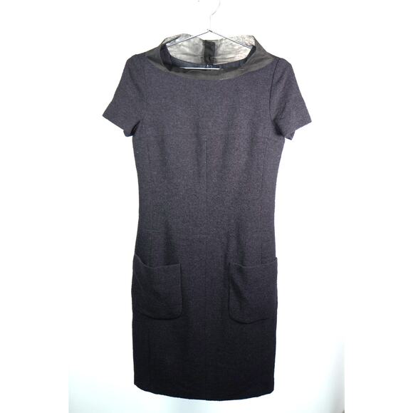 Vintage Chanel Black Wool Dress (Sample) Size 38 FREE COA - Picture 1 of 9